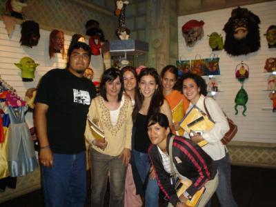 Saliendo del museo de Cera