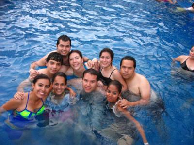 En la Piscina de Puerto Vallarta